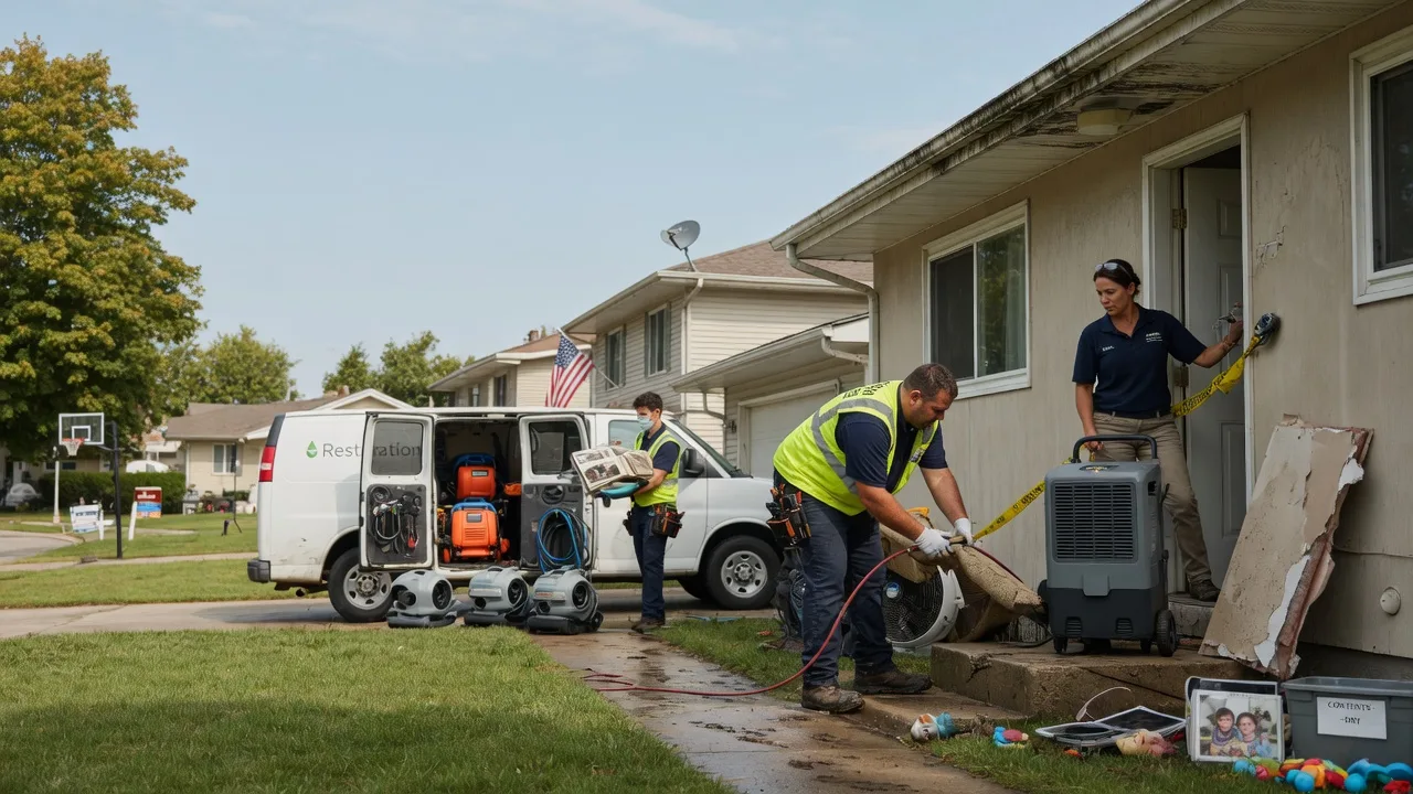 Water Damage Restoration in Dover, NC near me